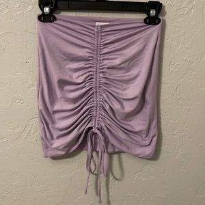 Purple Mini Skirt